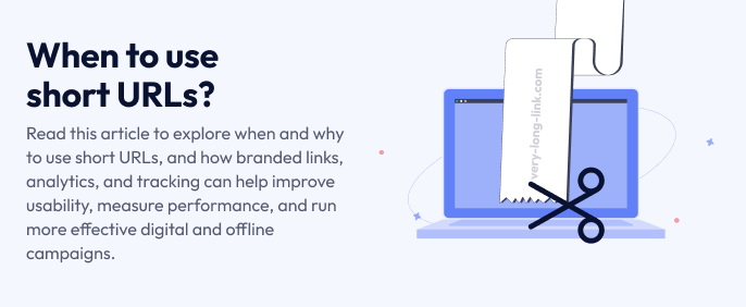 When to use short URLs?